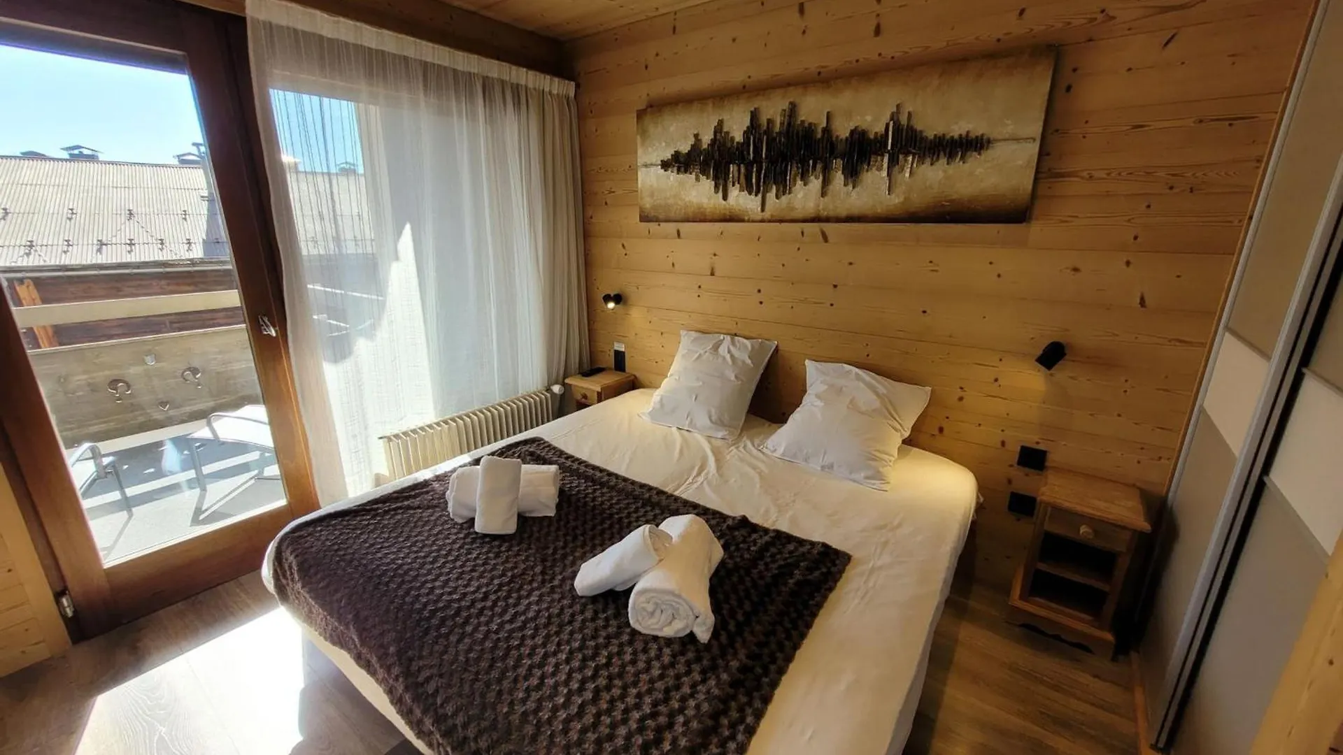 Daire Appartement Renove 3* Au Pied Des Pistes, Balcon, Parking, Wifi, Pour 4 Personnes - Fr-1-598-133 Les Gets